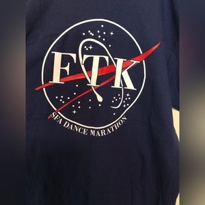 New Dance Marathon SFA NASA T-shirt size large